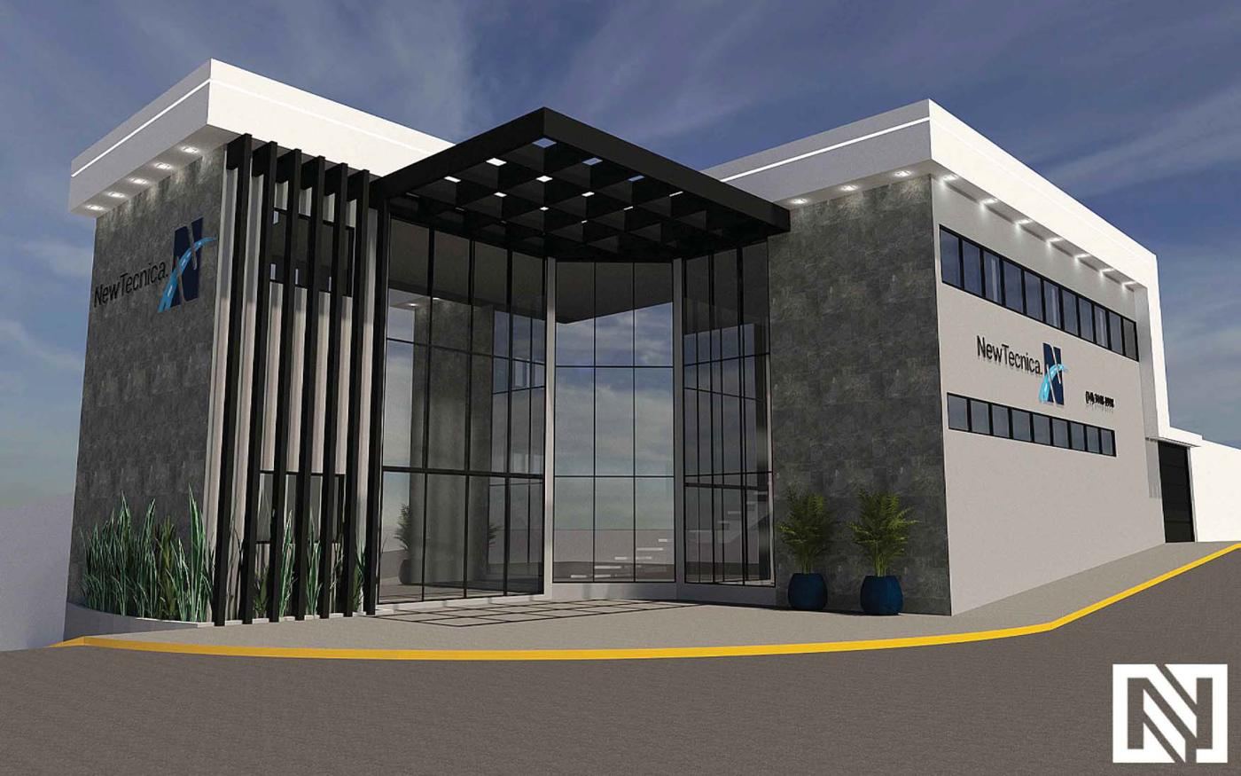 Projeto da nova sede da New Técnica